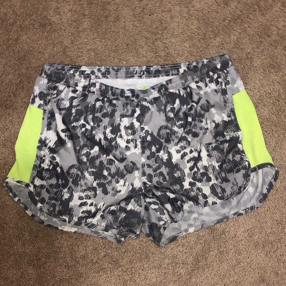 Lime Green Athletic Shorts
